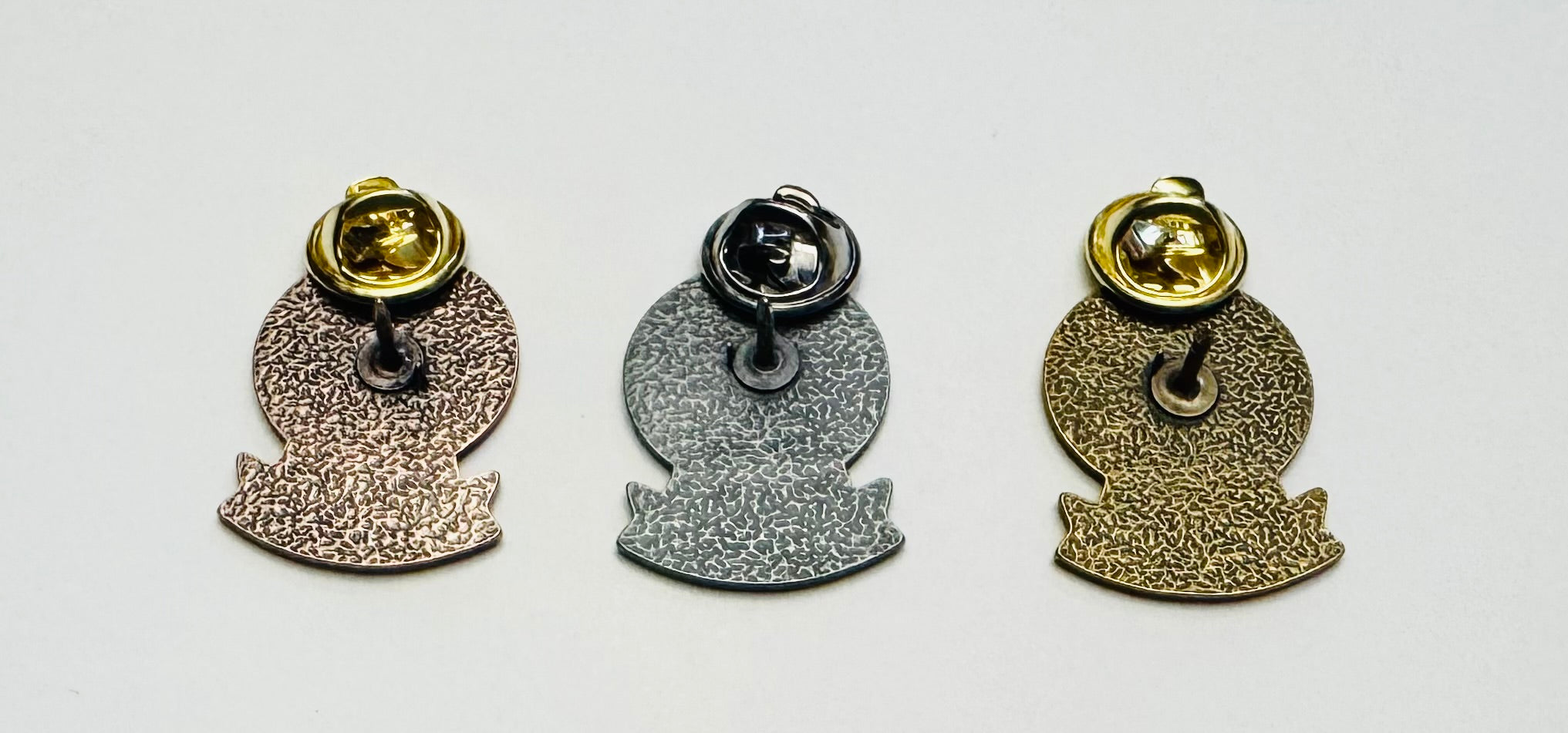Stroke Team Lapel Pins: Gold, Silver, Bronze - Door-to-Lytic Recognition. Military Clutch Back