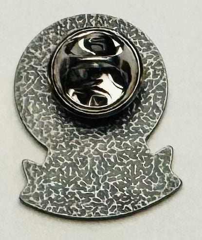 1" Stroke Thrombolytic Lapel/Badge Pin – Silver, 45-Min Door-to-Lytic Time, Military Clutch Back