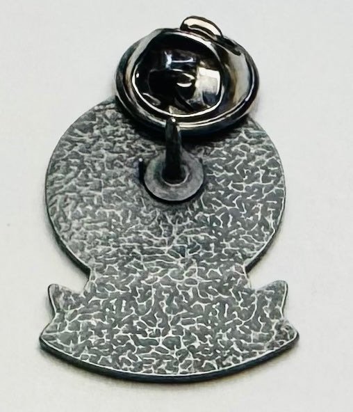 1" Stroke Thrombolytic Lapel/Badge Pin – Silver, 45-Min Door-to-Lytic Time, Military Clutch Back